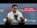 Hear what Nick Saban had to say Monday afternoon as the Tide looks ahead to Ole Miss