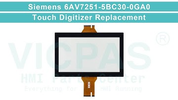 SIMATIC IPC477E PRO Series 6AV7251-5BC30-0GA0 Touch Digitizer Glass Repair