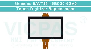 SIMATIC IPC477E PRO Series 6AV7251-5BC30-0GA0 Touch Digitizer Glass Repair