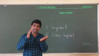 I pu Computer science 'input output memory devices' part 4