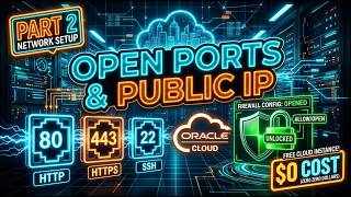 Oracle VPS Network Setup: Public IP, Open Ports (80/443/SSH & Firewall Ingress Rules Part 2)