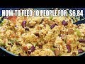 Cajun Style Dinner Family Feast for $6.84 - Delicious Budget Meal - The Wolfe Pit