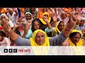 India police block roads as farmers threaten to march on capital  bbc news