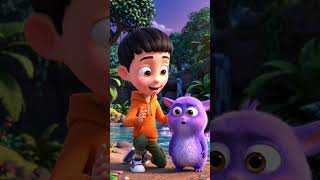 The Starlight Bubble Bridge – A Pixar-Style Tale#usa create by poly Shelby 🇺🇸#unitedstates