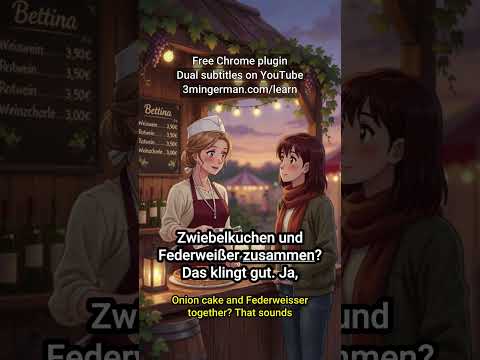 Discover Federweißer and Zwiebelkuchen at a German Wine Festival #shorts