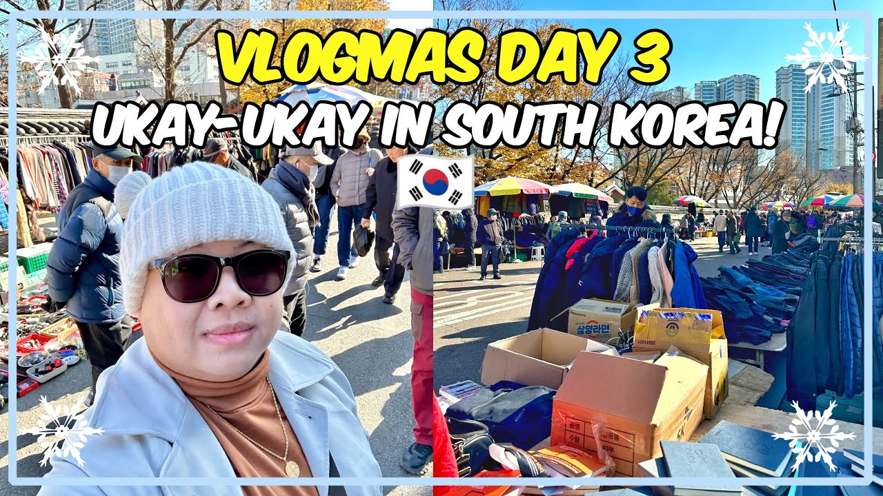 Let’s go to Dongmyo Flea Market in Seoul! 🇰🇷❄️🍁 | Jm Banquicio