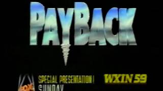 May 1992 - Promo For Payback Tv Series