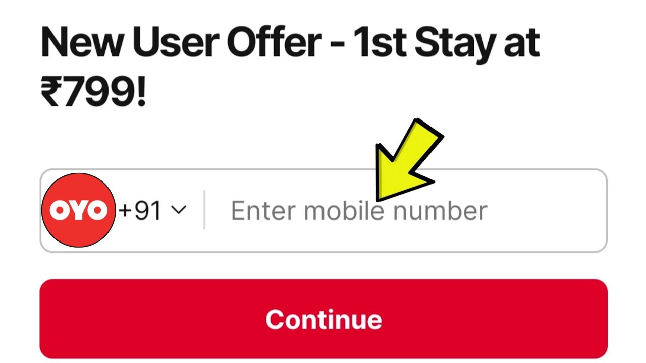 OYO App Me Naya Account Setup Kaise Kare