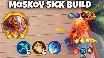 BRUISER MOSKOV + COMMANDER ZILONG!! MAGIC CHESS GO GO GO BEST COMBO 