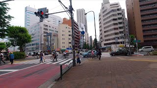 Tokyo walk - Shimo Ochiai to Shinjuku - 4K