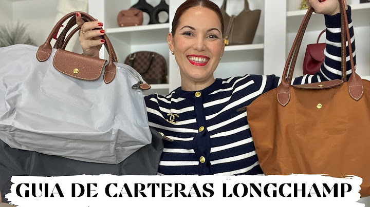 GUIA EXTENSA DE CARTERAS LONGCHAMP LE PLIAGE 👜 diferente tamaños, que les cabe y como se limpian