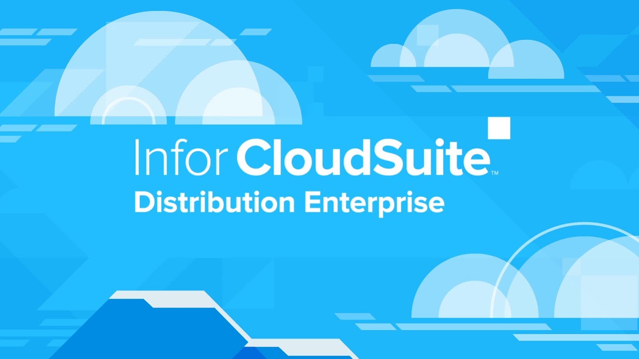 Infor CloudSuite Distribution Enterprise Overview YouTube