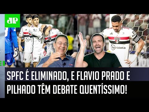 MEU DEUS! "É UMA VERGONHA!" Pilhado SURTA, e Flavio Prado ALOPRA São Paulo ELIMINADO pelo Água Santa