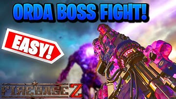 Firebase Z Orda Boss Fight Easter Egg + End Cutscene
