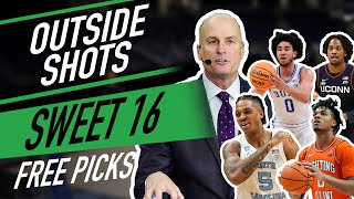 Jay Bilas Previews the Sweet 16 | 2024 March Madness Predictions | Outside Shots