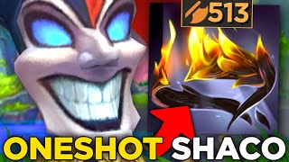 Shaco pod ONESHOTA niszczy każdego w League of Legends