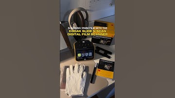 Scanning #35mmfilm with the Kodak Slide N Scan Digital Film Scanner #shorts