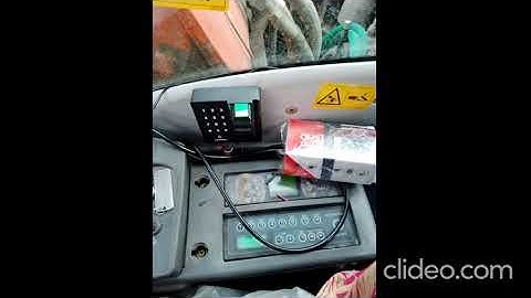 Biometric (Fingerprint Sensor) for Crane #cranelover #cranes #cranework #safetyfirst