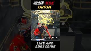 DONT USE ORION || NEW CHARACTER ON FREE FIRE ? shorts freefire garena