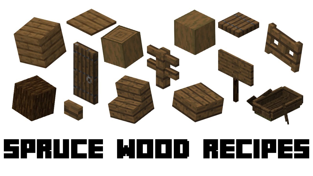 Spruce Wood Minecraft spruce-wood-minecraft