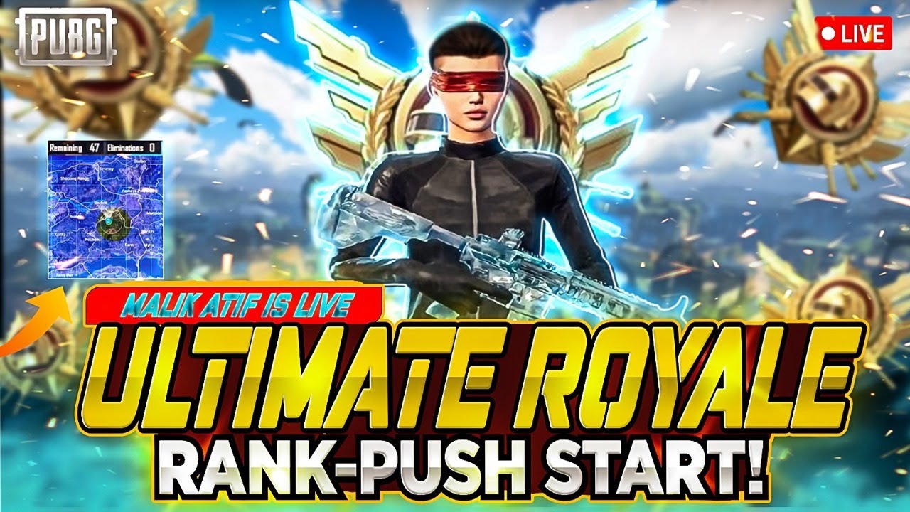 Atif Rp ULTIMATE ROYALE RANK PUSH | 3.9 UPDATE | MALIK ATIF GAMING - YouTube