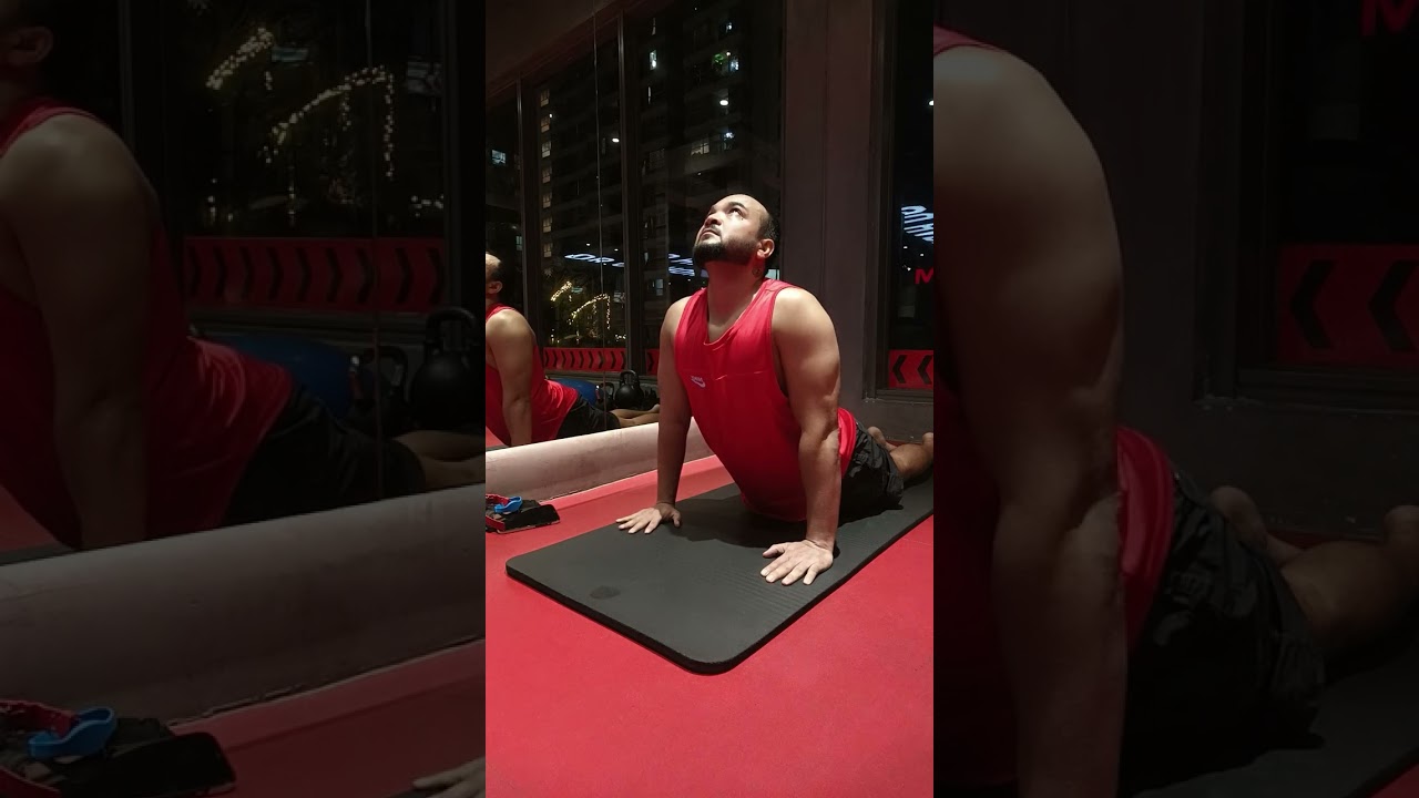Back stretches simple yoga exercises after Gym workout and relief back pain 🙏