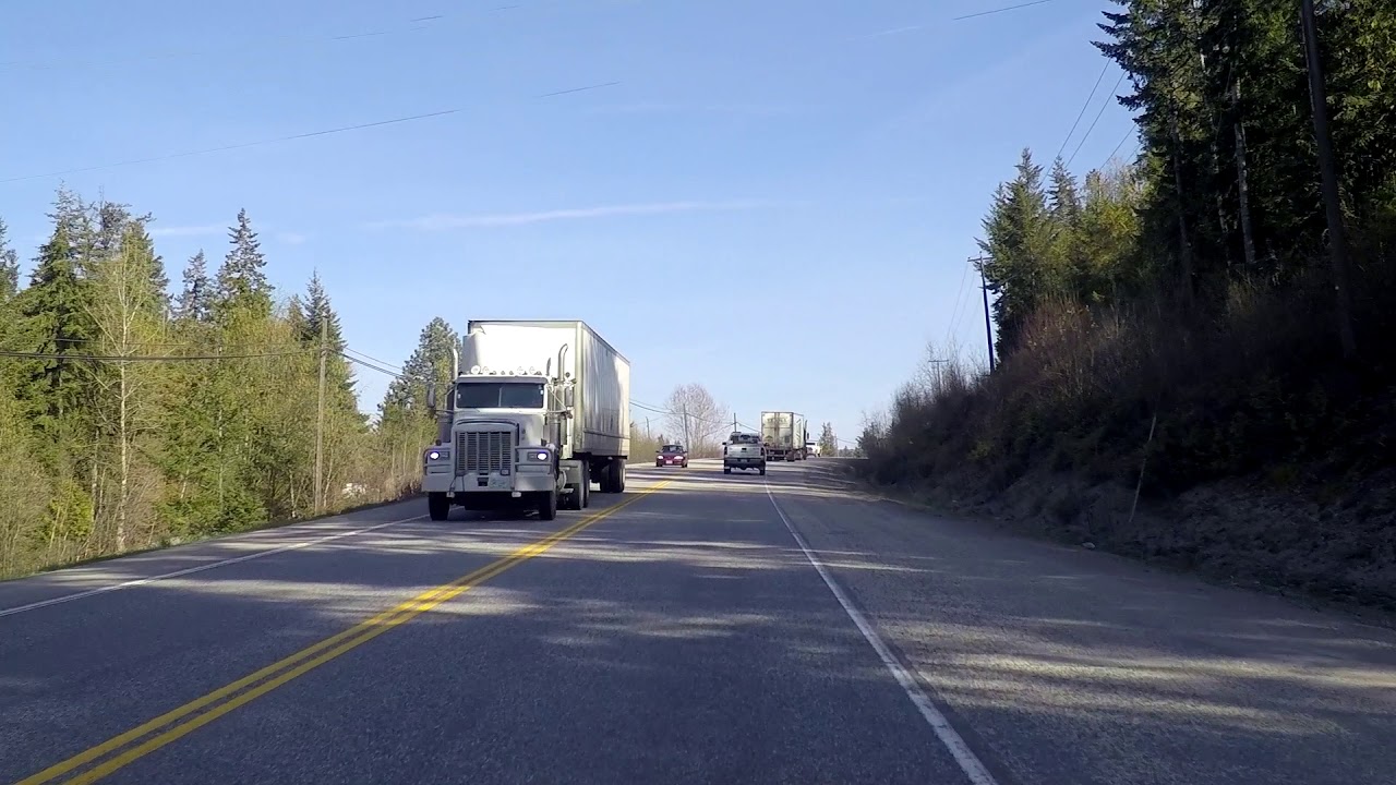 Driving to Blind Bay from Chase BC Canada - Scenic Drive near Salmon Arm British Columbia