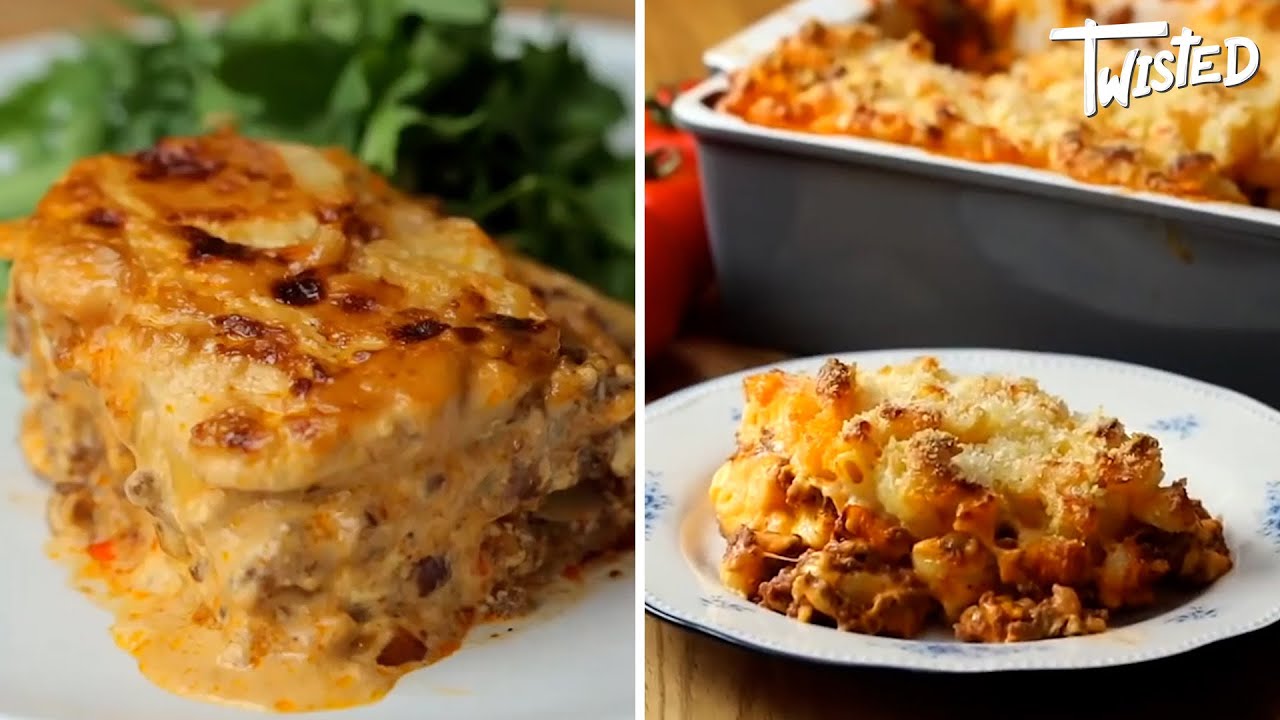 Lasagnas with a twist! | Twisted | Dauphinois Lasagna