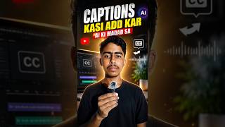 AI की मदद से Video में Caption कैसे Add करें? | सिर्फ 2 मिनट में Auto Caption #manojdey #shorts #ai
