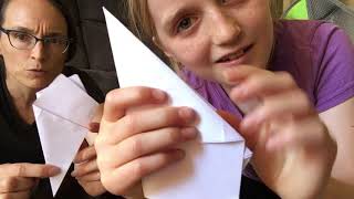 Single-snip 5-point star