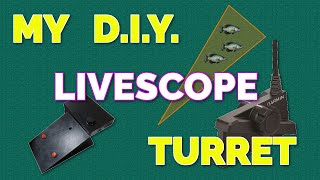 DIY Livescope Turret, Motorized Pole For Garmin Livescope Transducer.