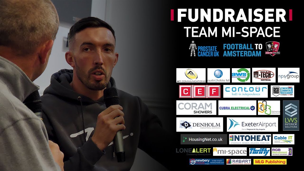 🚴♂️ Prostate Cancer UK Exeter Fundraiser | Exeter City Football Club football score