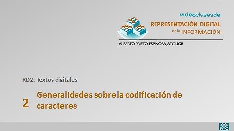 RD2 2 Codificacion de caracteres