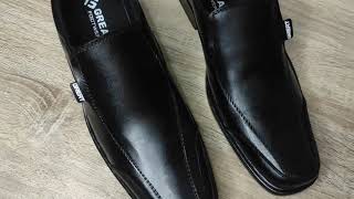 Sepatu Pantofel Hitam Kulit Asli