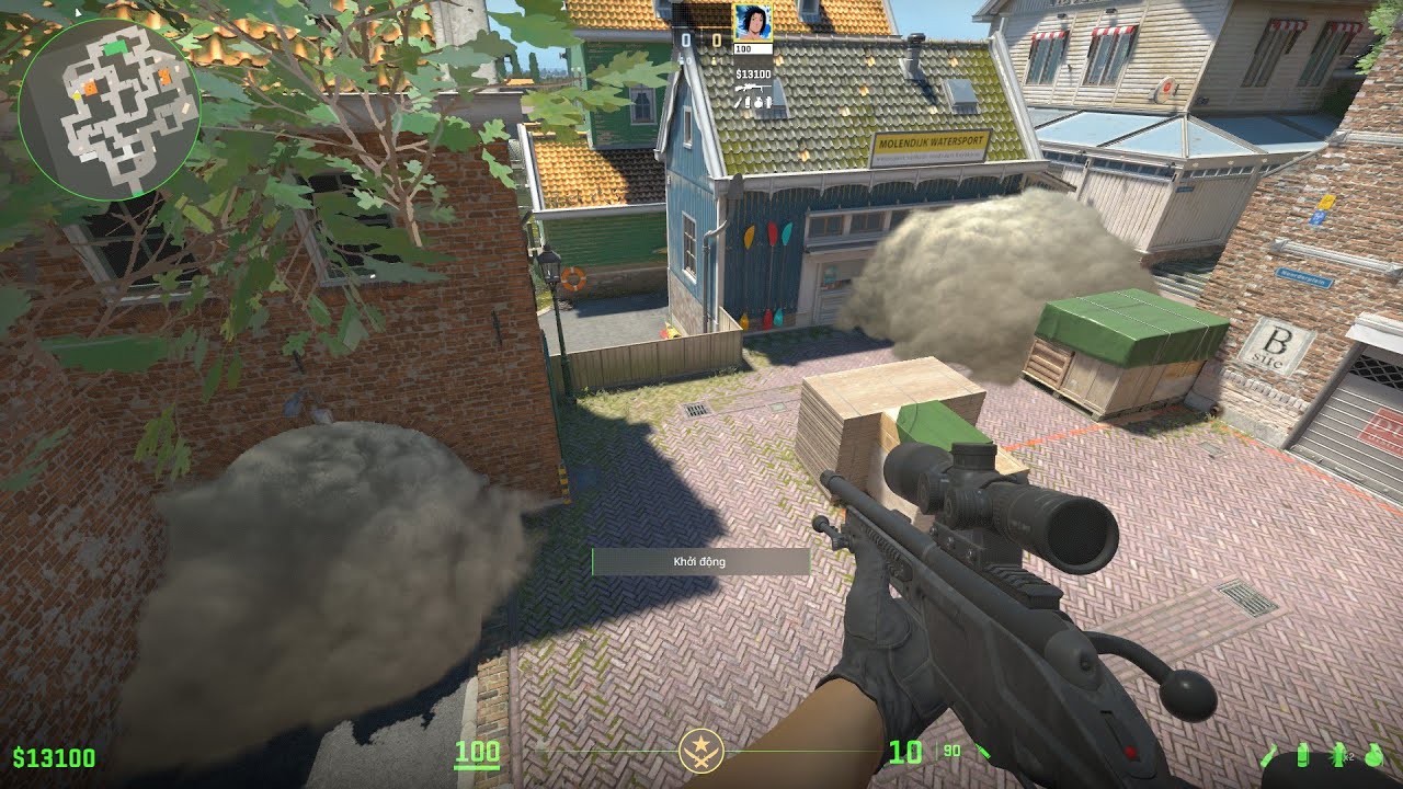 B site smoke Mills map (new map) - YouTube