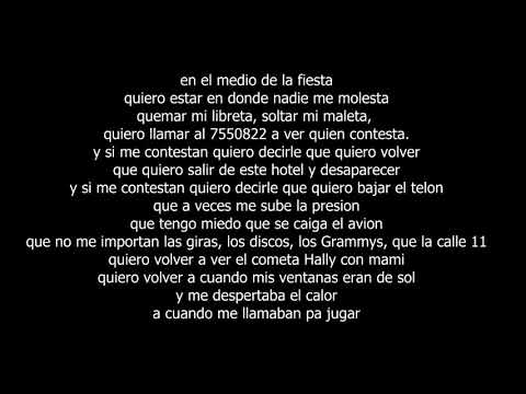 René – Residente (letra)