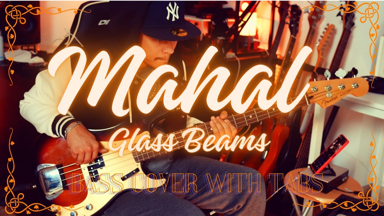 Glass beams mahal live bass cover tabs ybramusic youtube