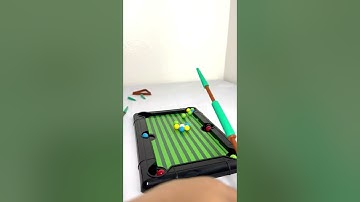 Table Top Pool Table Game - Must Watch and Enjoy