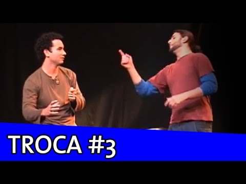 www.improvavel.com.br --- Convidados Jogador: Marco Luque MC: Rafinha Bastos Jogo: Troca Regra: Cada vez que o MC disser "troca" o jogador deve trocar a sua Ãºltima fala. ImprovÃ¡vel Ã© um espetÃ¡culo criado, encenado e produzido pela Cia. Barbixas de Humor. www.barbixas.com.br Gravado no Teatro Jardim SÃ£o Paulo Dia 29/05/08