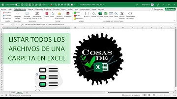 ✅🤖LISTAR ARCHIVOS DE UNA CARPETA 📁 DESDE EXCEL✅🤖