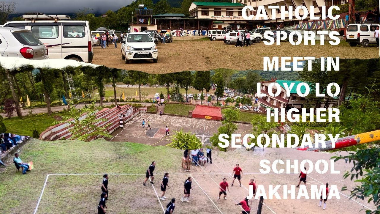Catholic sports meet Loyola Higher Secondary School Jakhama Kohima Nagaland Northeast India 