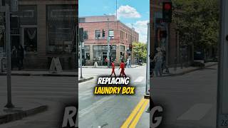 Replacing laundry box #plumber #plumbing #handyman #repair #oatey #diy #fyp #homerepair #diyrepair