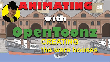 Animating with OpenToonz Tutorial - Creating the ware houses