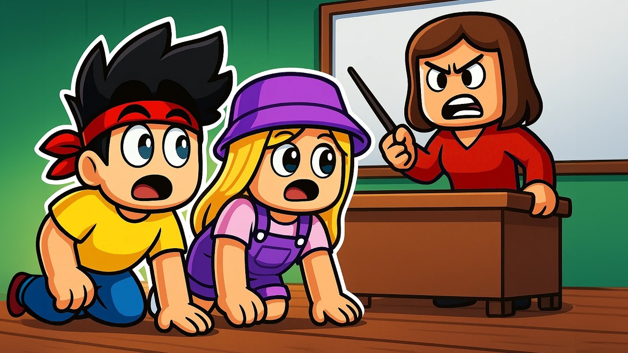 VI RYMMER från SKOLAN i ROBLOX