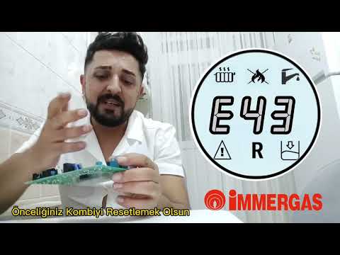 İmmergas Kombi E43 Hata Kodu Nedir? Nasıl Giderilir? | İmmergas Kombi Arızaları |