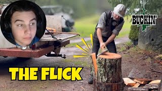Forgotten firewood hand splitting technique | Vorixal Reacts To Buckin' Billy Ray Smith