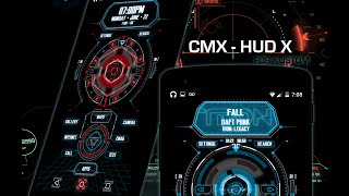 CMX - HUD X for KLWP | Theme (Android Customization) screenshot 4