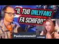 Paolocannone dice a lucilla che il suo 0nlyfans fa schifo