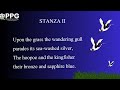 The Bird Sanctuary - Sarojini Naidu