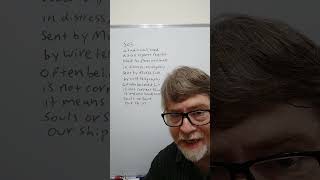 Do You Know What The Abbreviation Sos Stands For? English Tutor Nick P